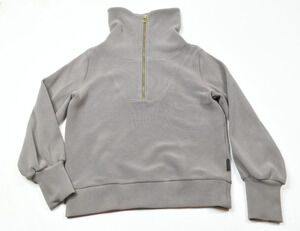 VARLEY Vine Half-Zip Ottoman Rib Sweater Womens Small Long Sleeve Pullover